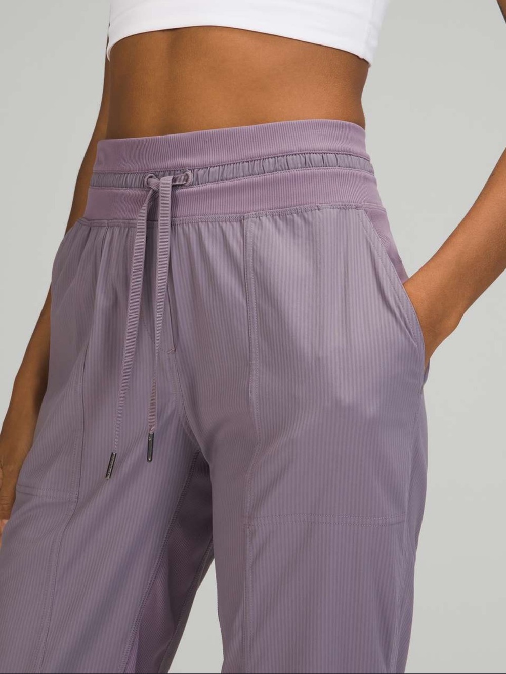 lululemon athletica Dusky Lavender Dance Studio Crop Pants